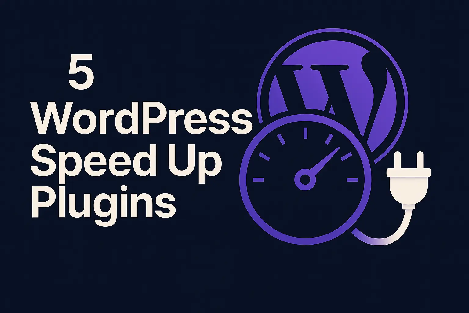 Top 5 WordPress Speed Up Plugins In 2025